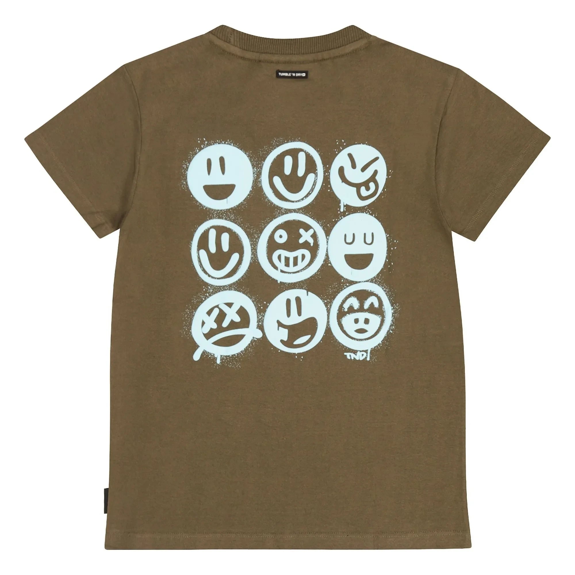 Tumble N'Dry - Recycled Cotton Surface T-Shirt | Khaki Brown