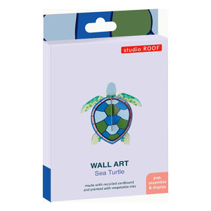 Studio Roof - Turtle wall decor | Blue
