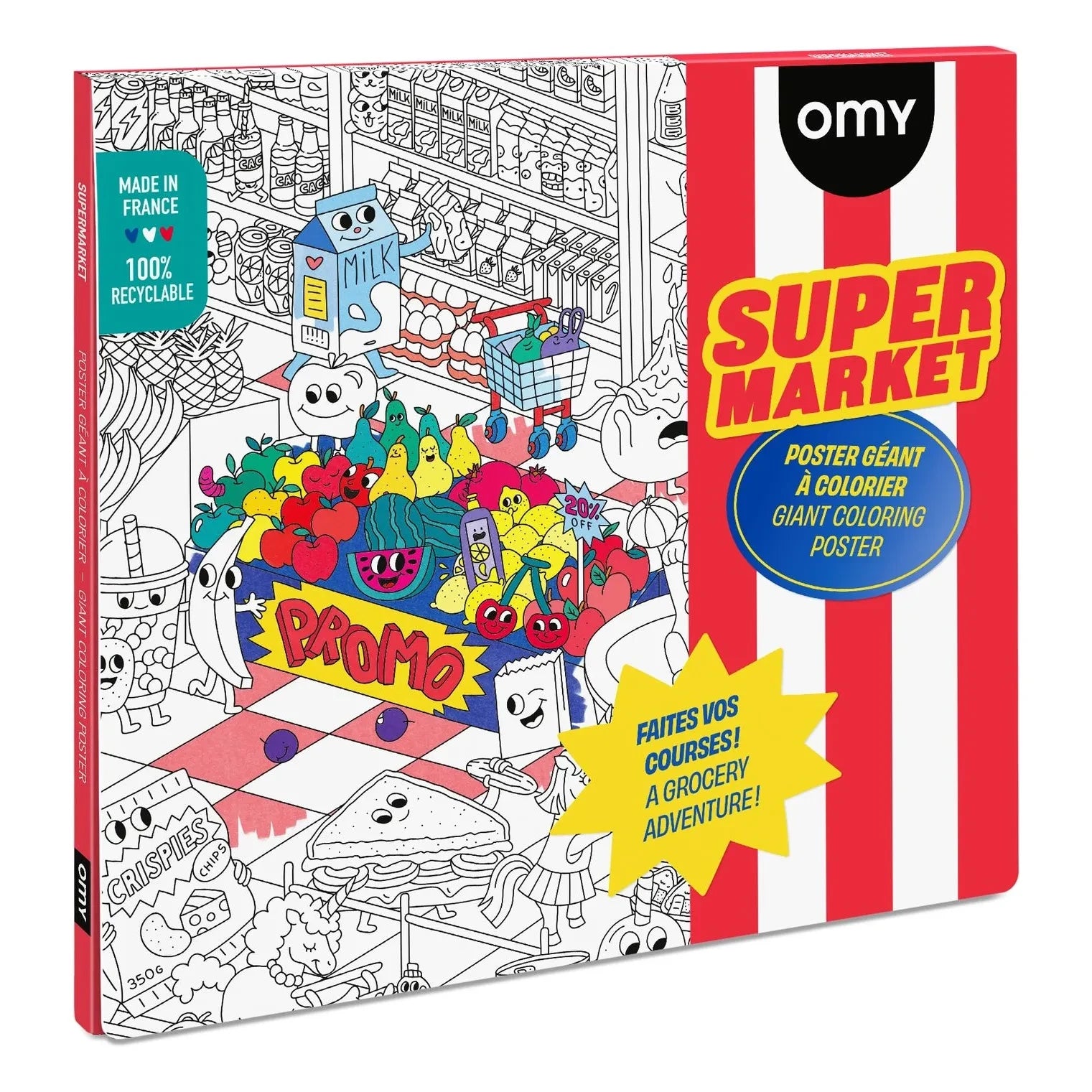 Omy - Poster Large Supermarket
