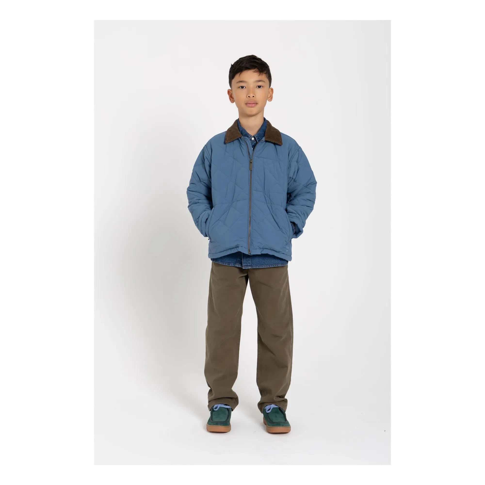 Hundred Pieces - Oscar Cotton Jacket | Blue