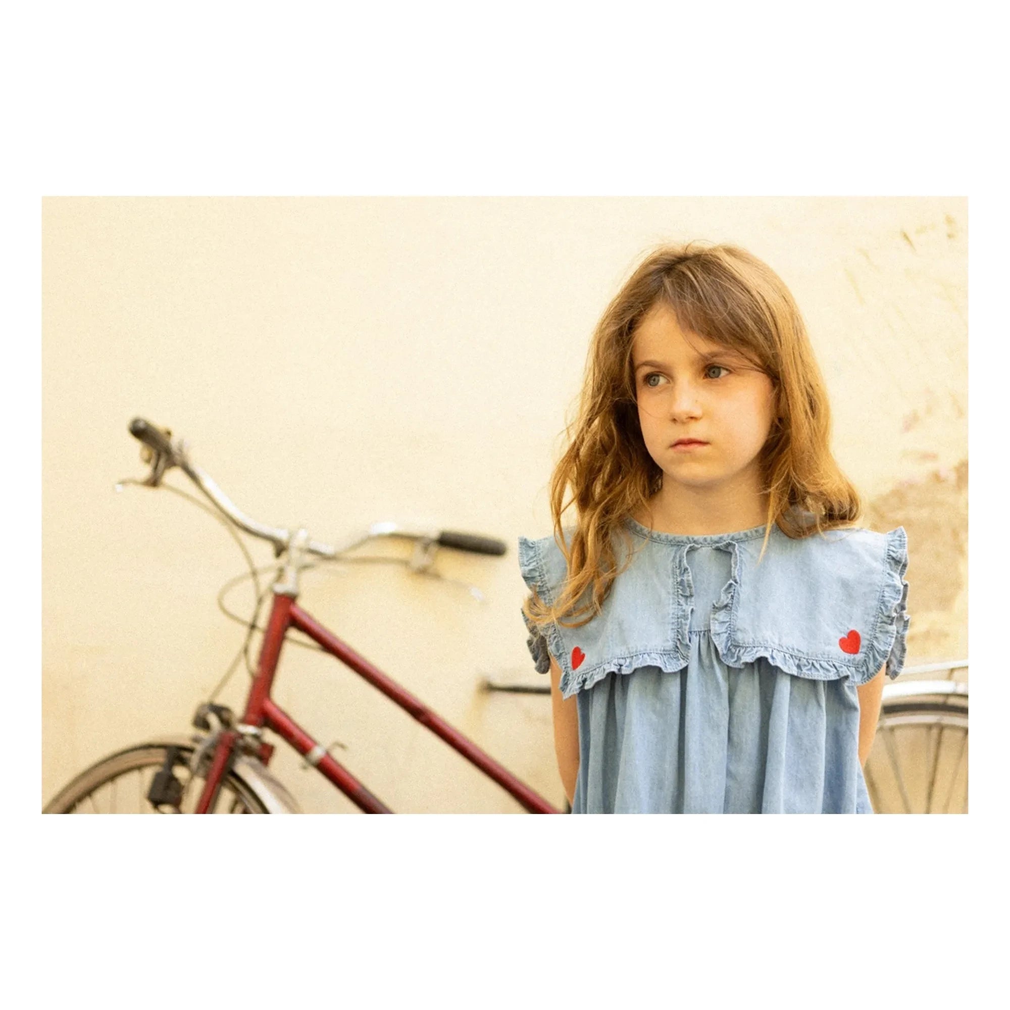 Louis Louise - Célestine Chambray Dress | Light Blue