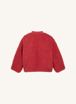 Bonton - Peppa Sherpa ceket | Framboise