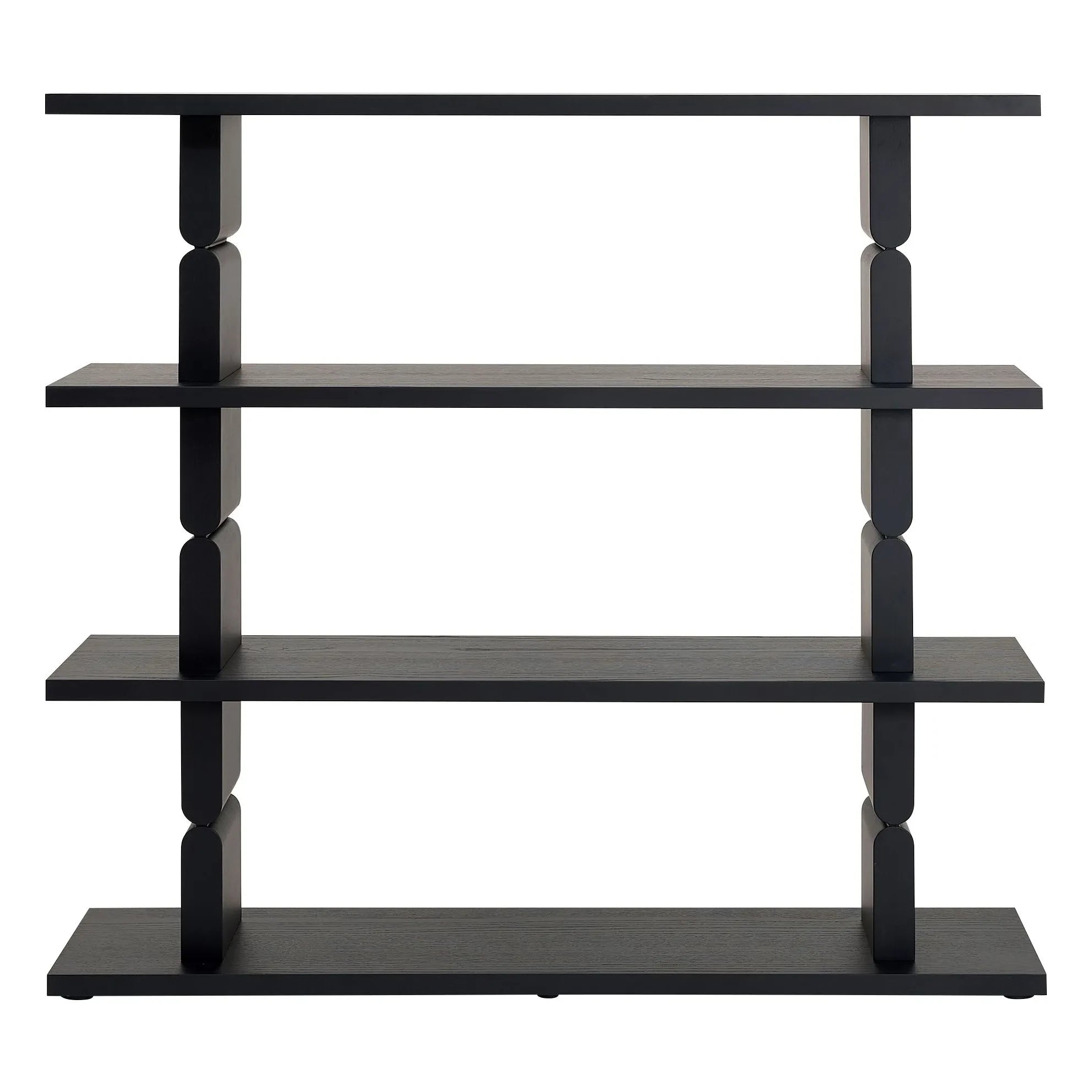 Nobodinoz - Noon Painted Wooden Bookshelf | Black