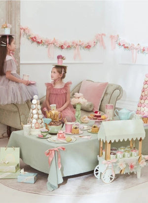 Meri Meri - Ladurée small floral paper plates - set of 8