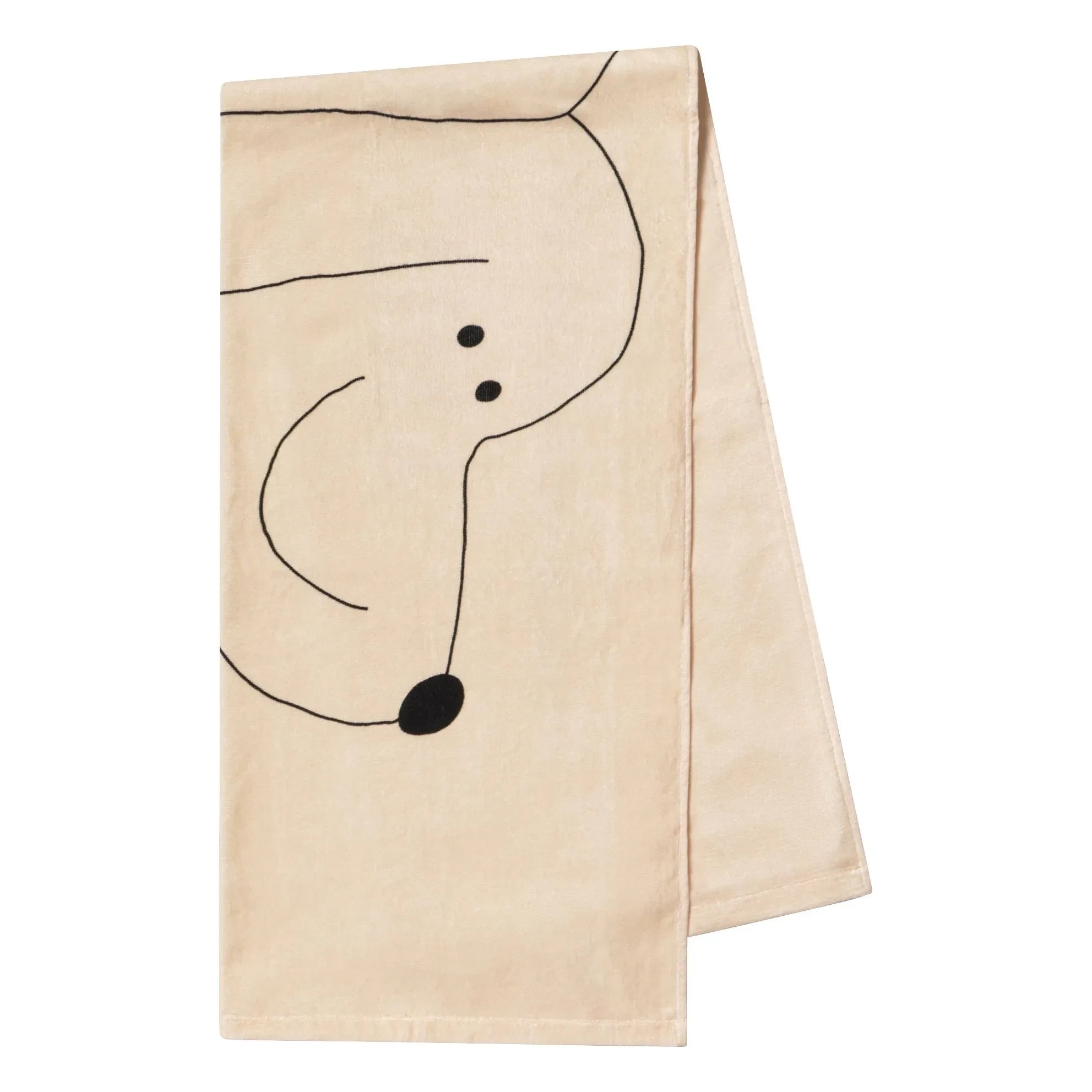 Tinycottons - Tiny & Tiny Organic Cotton Beach Towel | Beige
