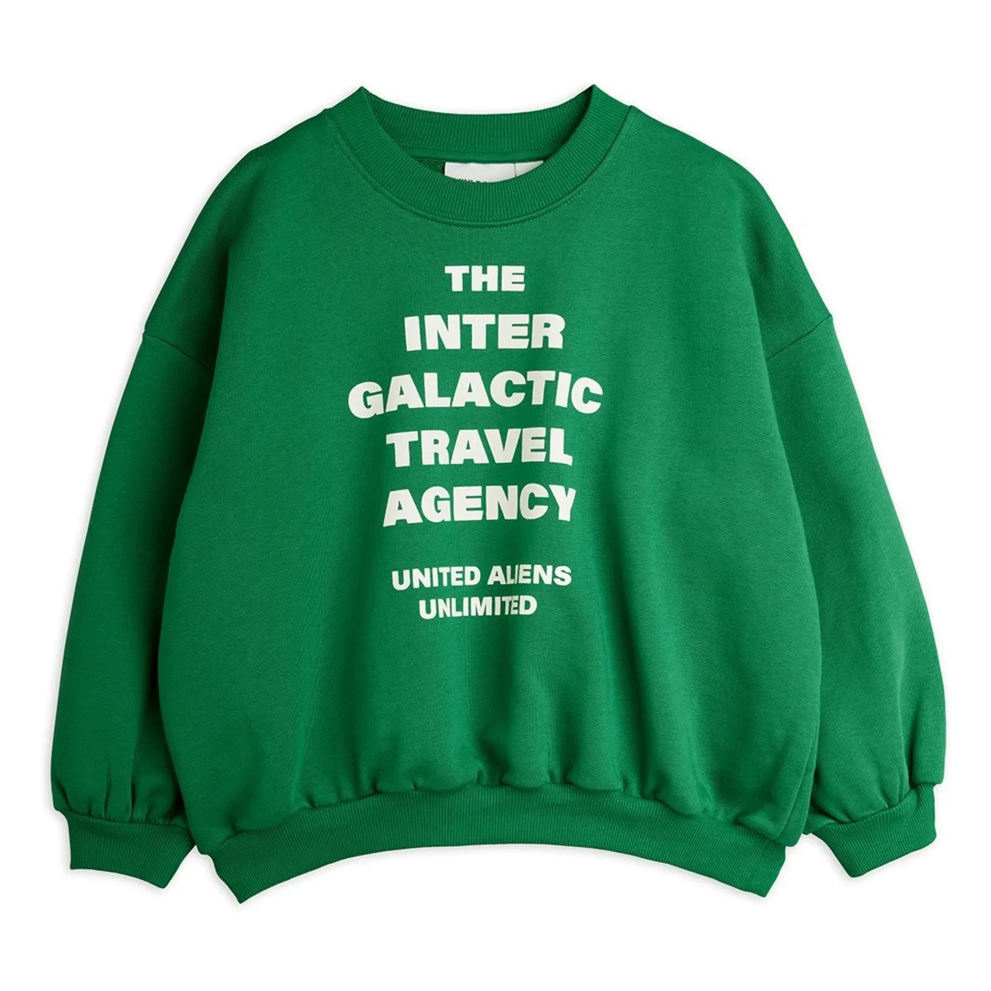 Mini Rodini - Sweat Travel Agency Organik pamuk | Yeşil