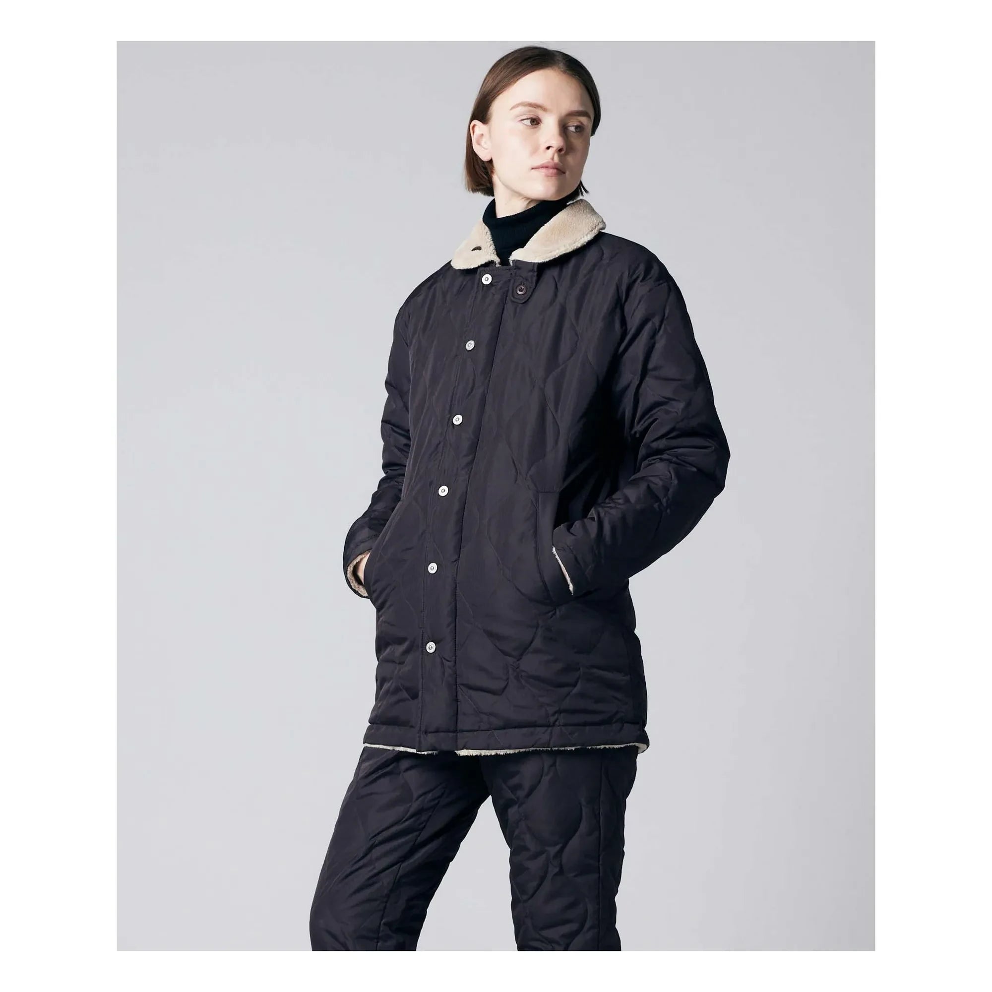 Taion - N-1 Double-Sided Military Jacket | Chocolate