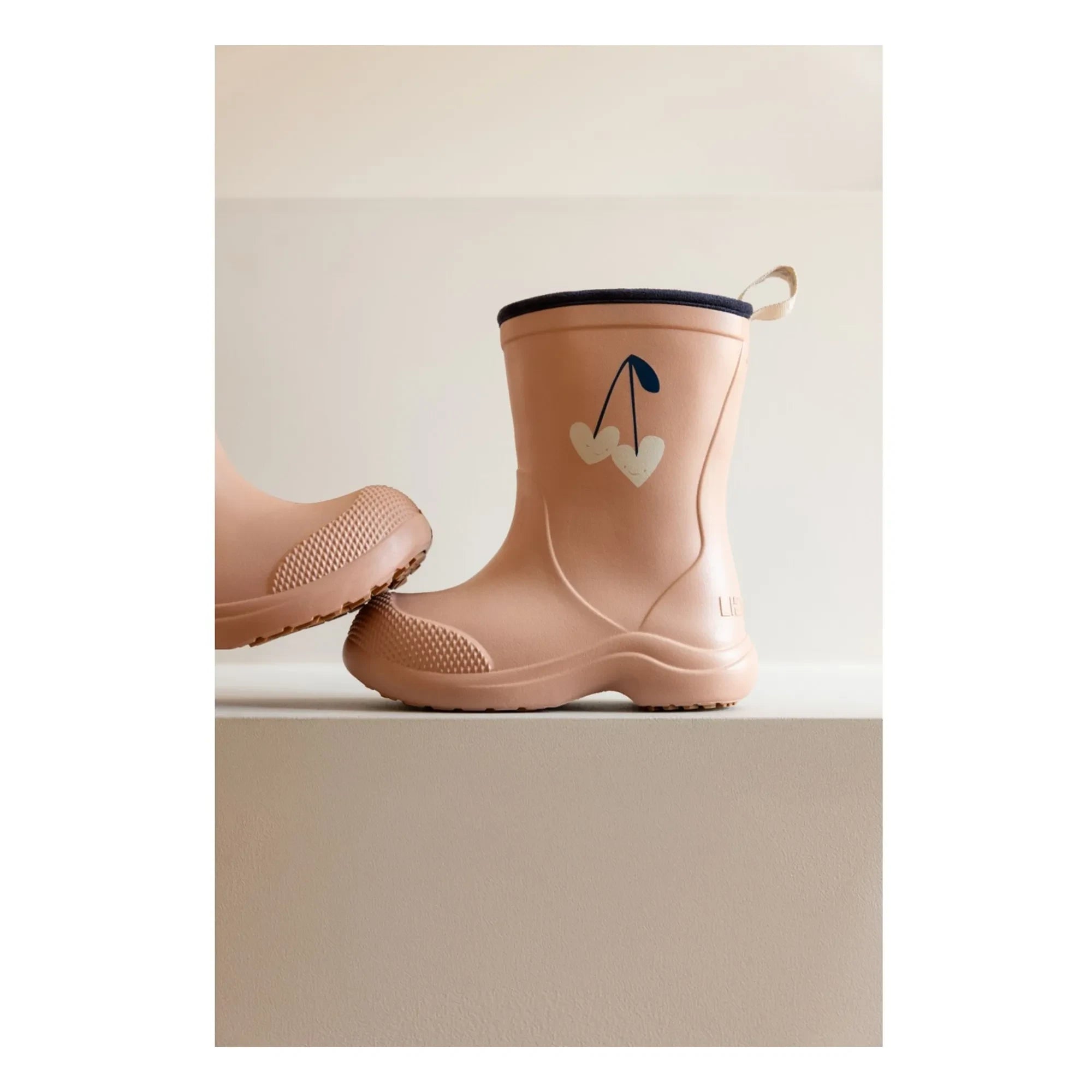 Liewood - Aston Hearts Rain Boots | Pale Pink