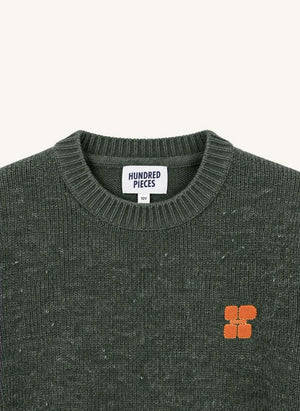 Hundred Pieces - Mika Merino Wool Sweater | Olive