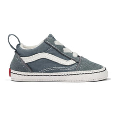Vans - Old Skool Crib Color Theory Lace Sneakers | Gray Blue