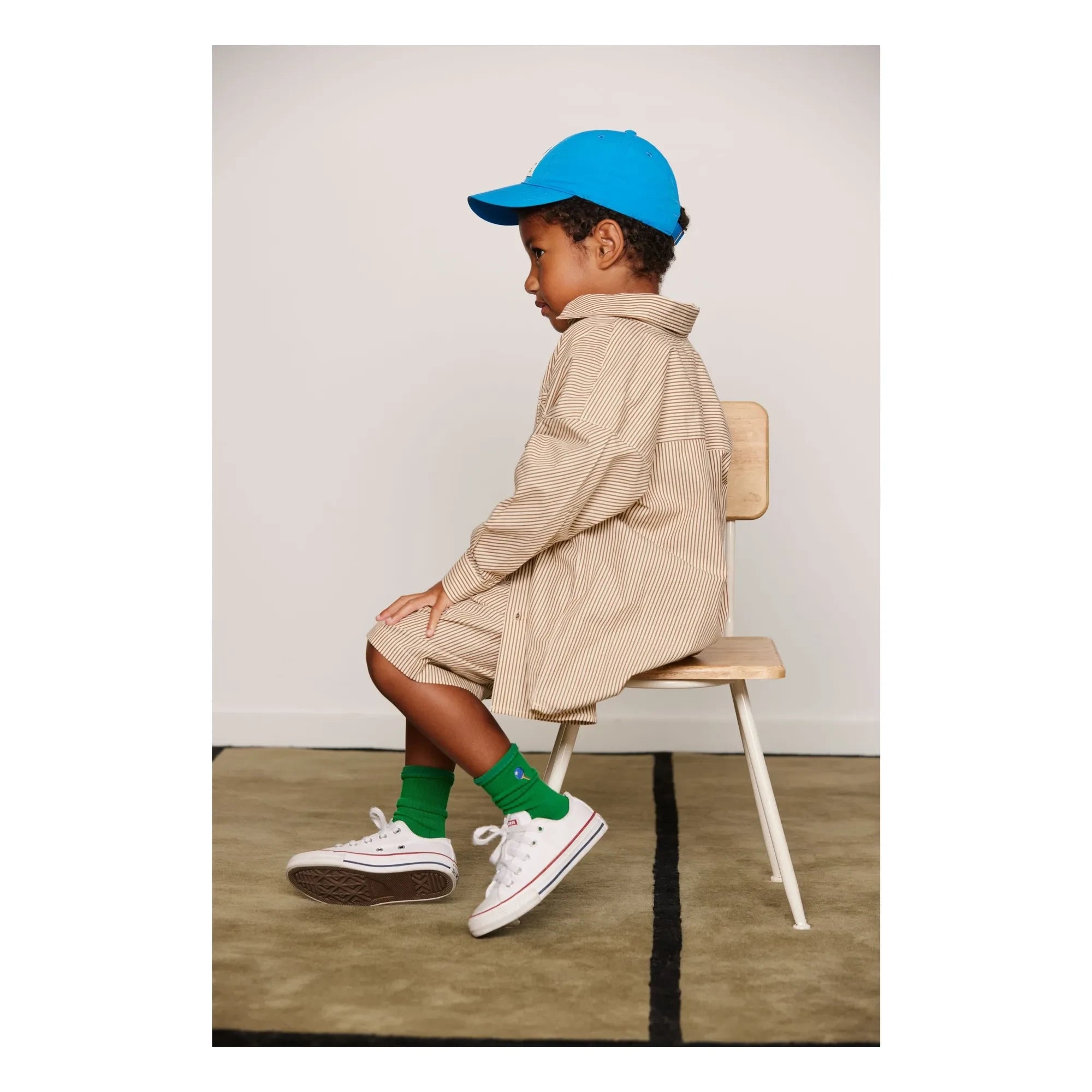 Mini Rodini - Organik Pamuk Ping Pong Çorapları | Yeşil