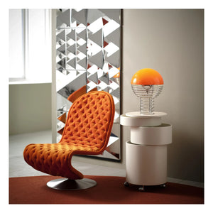 Verpan - Wire masa lambası - Verner Panton | Turuncu