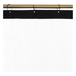 Haomy - Lazzo Linen Curtains | White