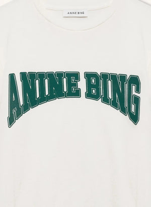 Anine Bing - Shelley Cotton T-Shirt | Ecru