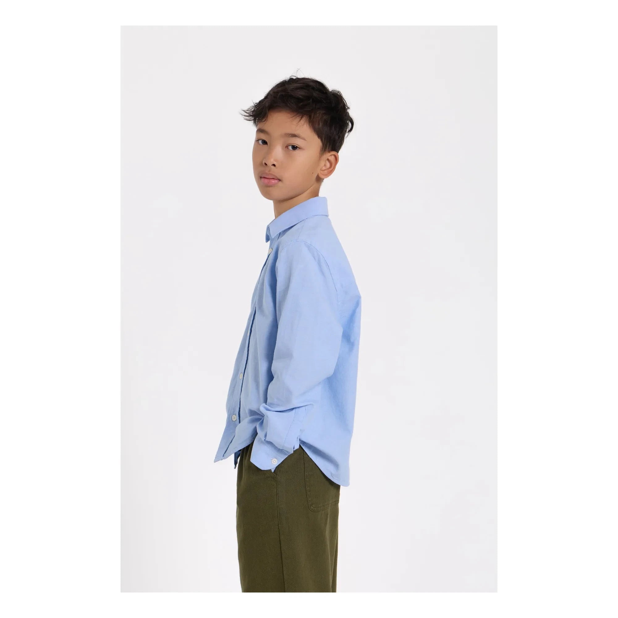 Smallable Kid - Zak Oxford Shirt | Light Blue