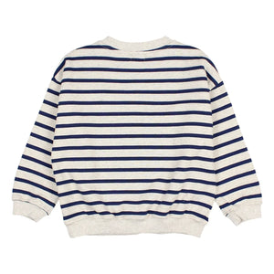 Búho - Sailor organik pamuklu sweatshirt | Lacivert