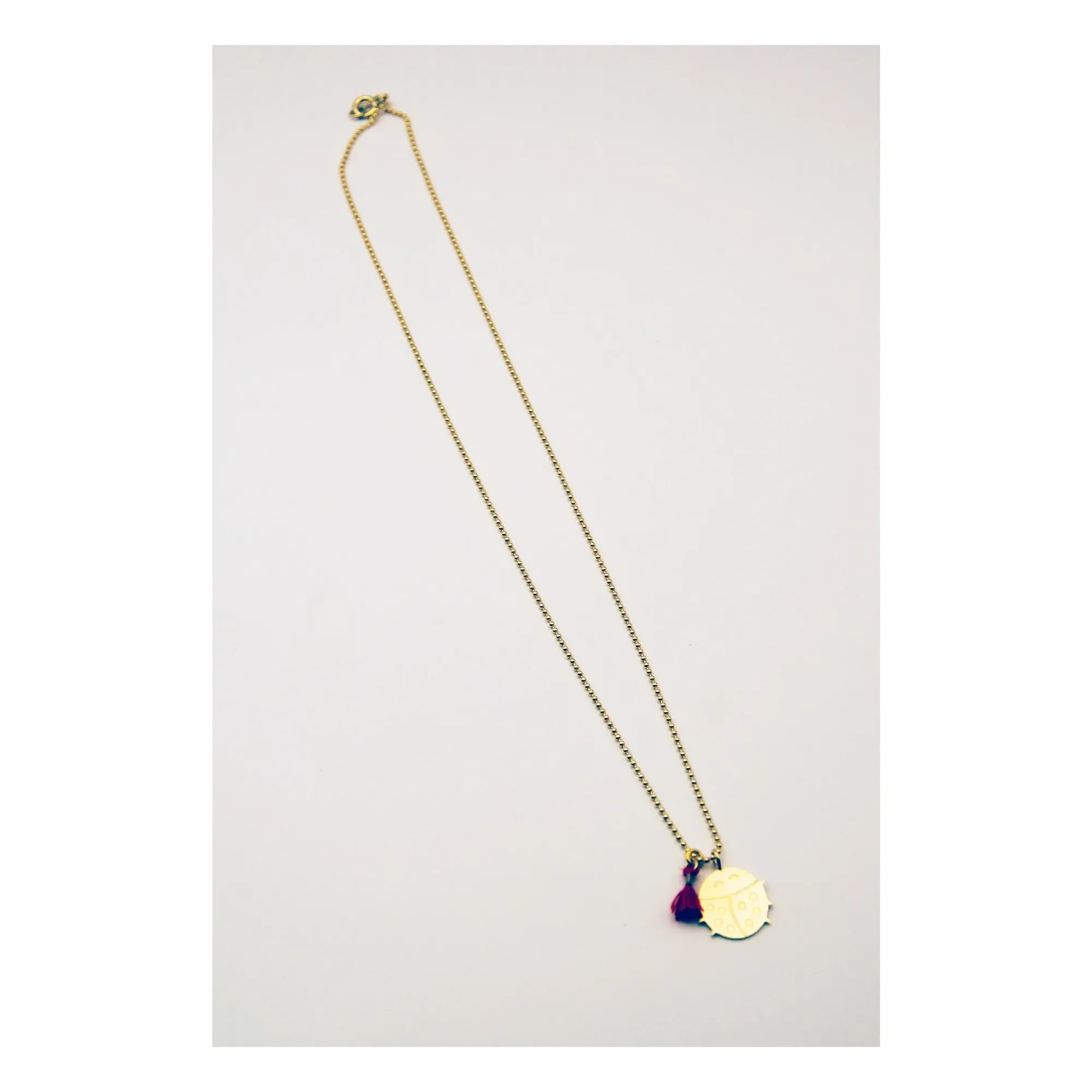 Adorabili - Ladybug Necklace | Gold