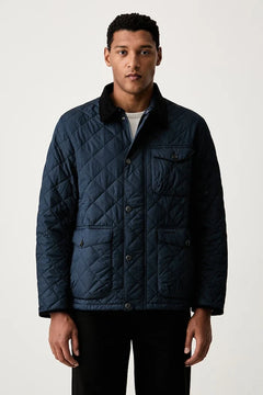 Barbour Hornby Erkek Kapitone Mont