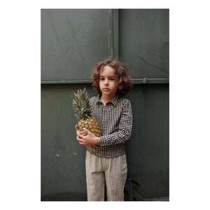 Emile et Ida - Striped Pants | Natural