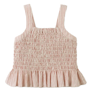 Gingersnaps - Josephine Fleurs Gathered Top | Red