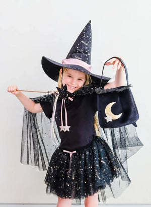 Mimi & Lula - Cadı Kazanı Çantası | Siyah