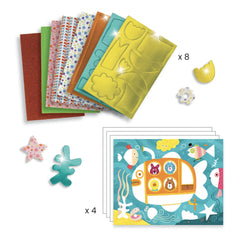 Djeco - Foam Collage Activity