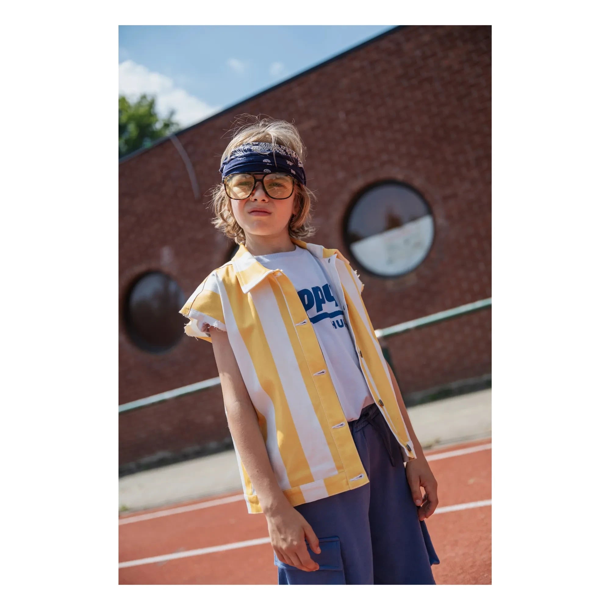 Cos I Said So - Happy Human T-shirt Organic cotton | Light Blue