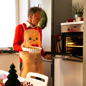 Legami - Gingerbread Christmas Kitchen Apron - Super Chef