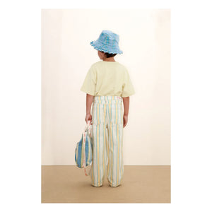 Tinycottons - Striped Jeans | White