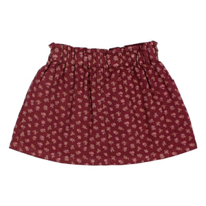 Búho - Cottage Fleurie etek | Bordo