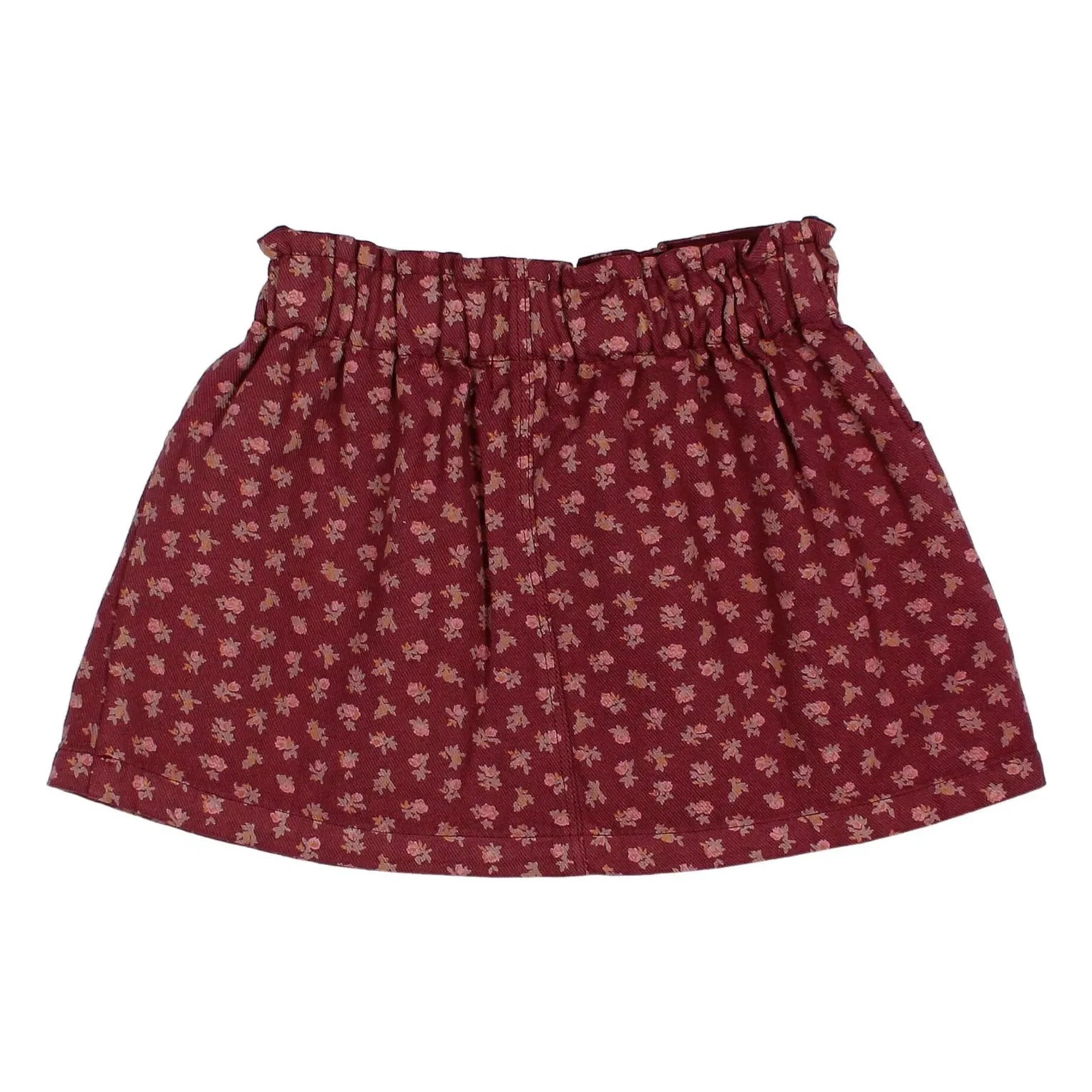 Búho - Cottage Fleurie etek | Bordo