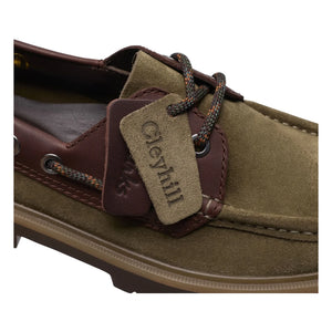 Clarks - Cleyhill Boat Shoes | Khaki