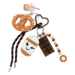 La Petite Épicerie - Crocheted Charm Set - Coffee Time