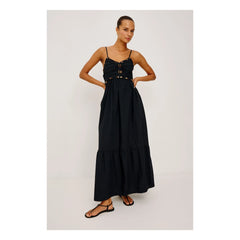 Rails - Ivana Cotton Poplin Dress | Black