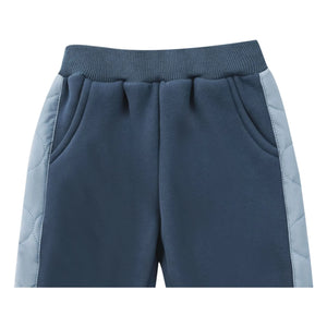 Donsje - Noorien Bi-Material Jogger | Koyu Mavi