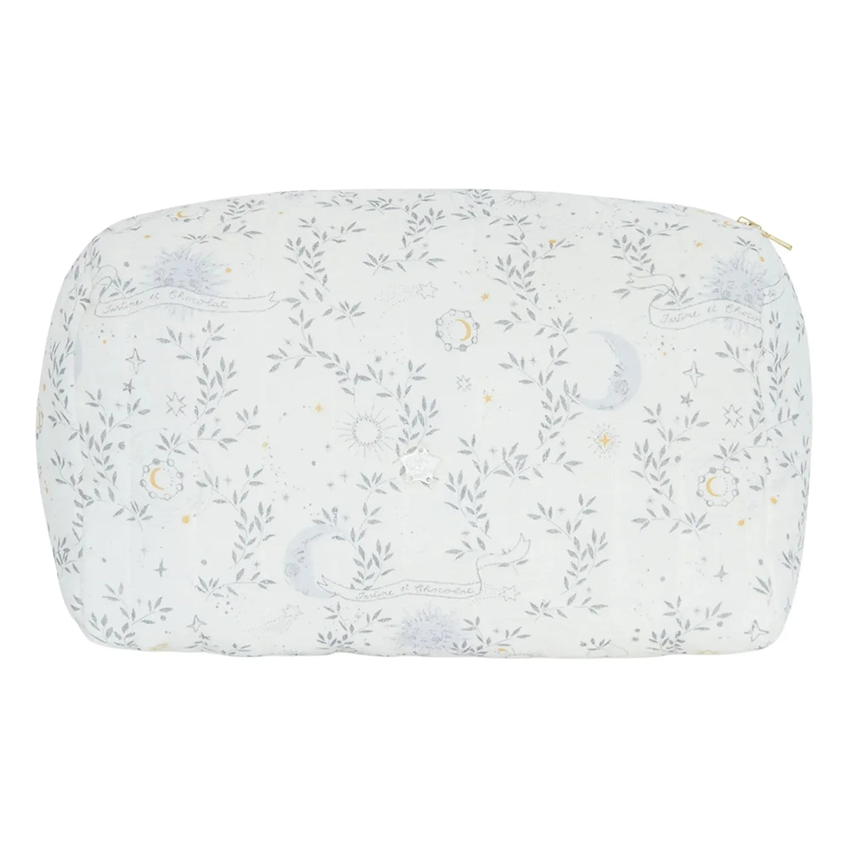 Tartine et Chocolat - Rêve étoilé cosmetic bag | Ecru