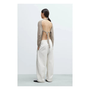 Cordera - Personalized Cotton Pants | Ivory