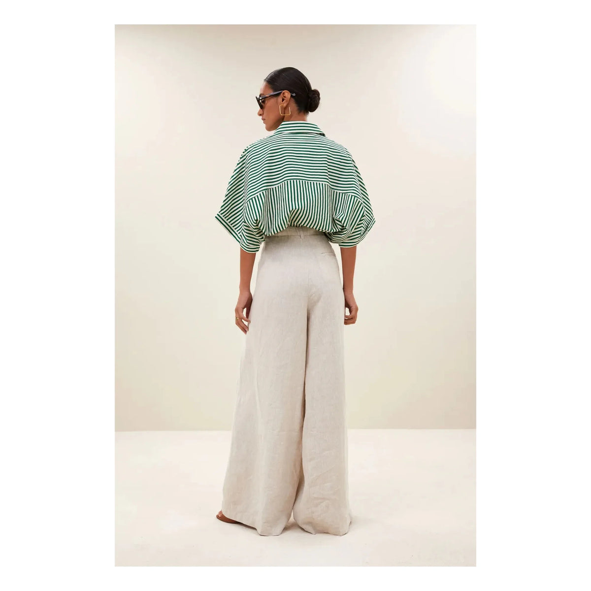 By Bar - Sef Keten Pantolon | Beige