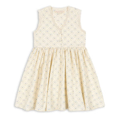 Konges Sløjd - Organic Cotton Lace Dress | Ecru