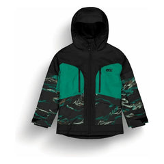 Picture - Minikoon Recycled Fiber Ski Jacket | Green