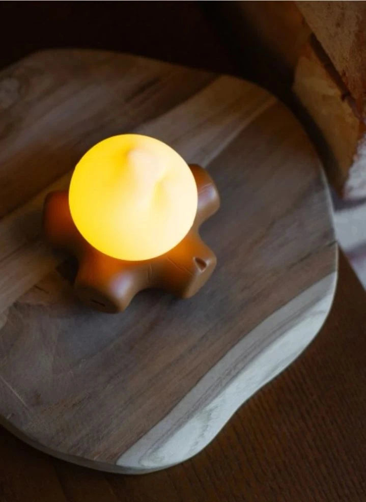 Mary's - Wooden Flameless Night Lamp | Brown