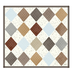Oyoy - Aya Organic Cotton Padded Wall Hanging | Brown