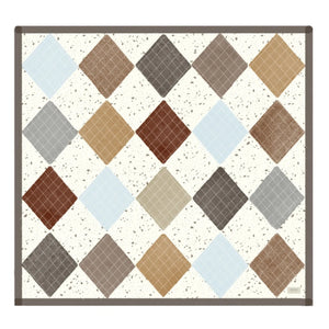 Oyoy - Aya Organic Cotton Padded Wall Hanging | Brown