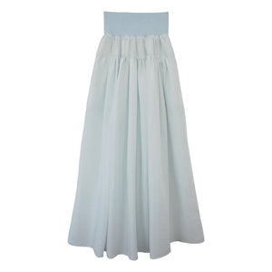 THEAVANT - Charlotte silk skirt | Light Blue