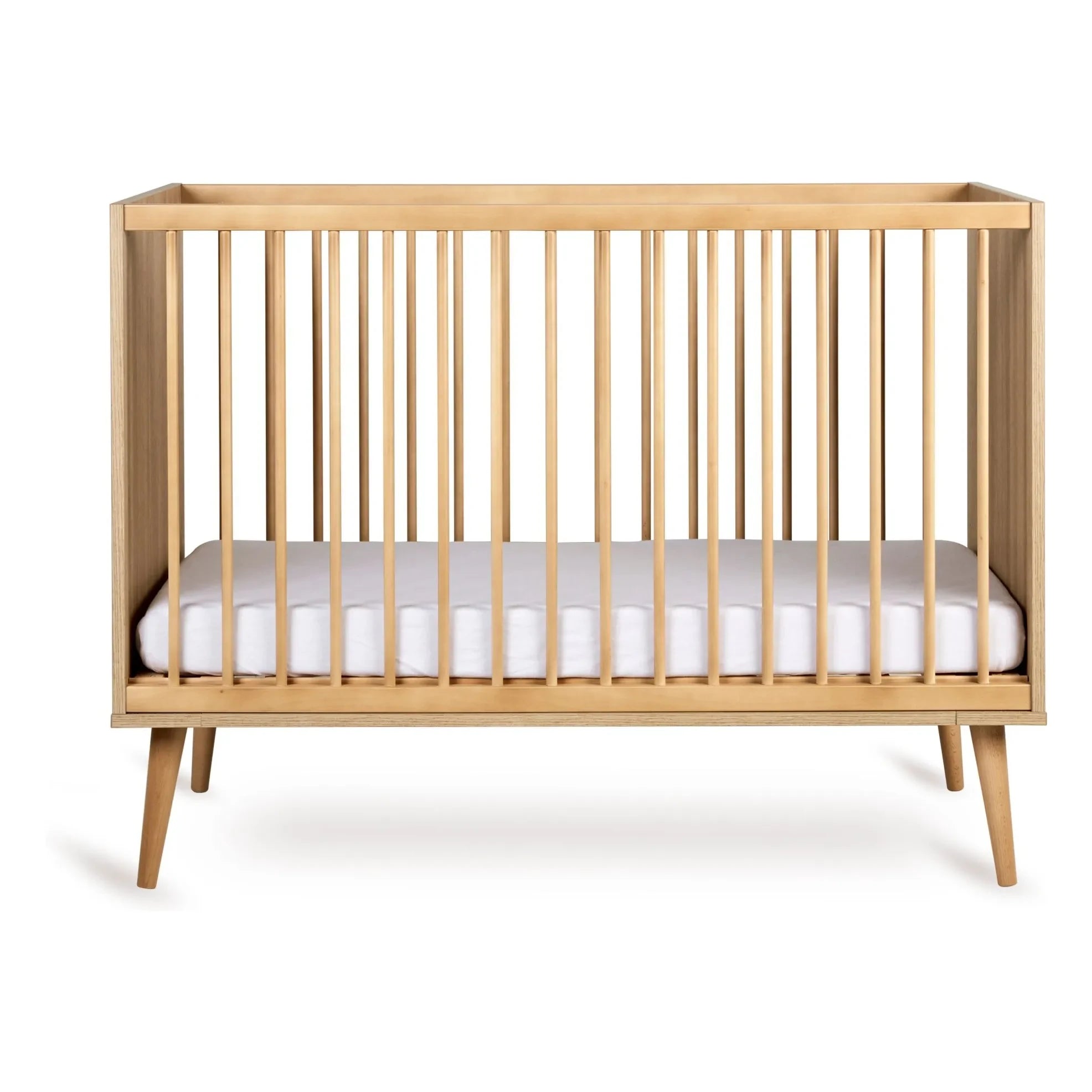 Quax - Flow Baby Bed 60x120 cm | Honey