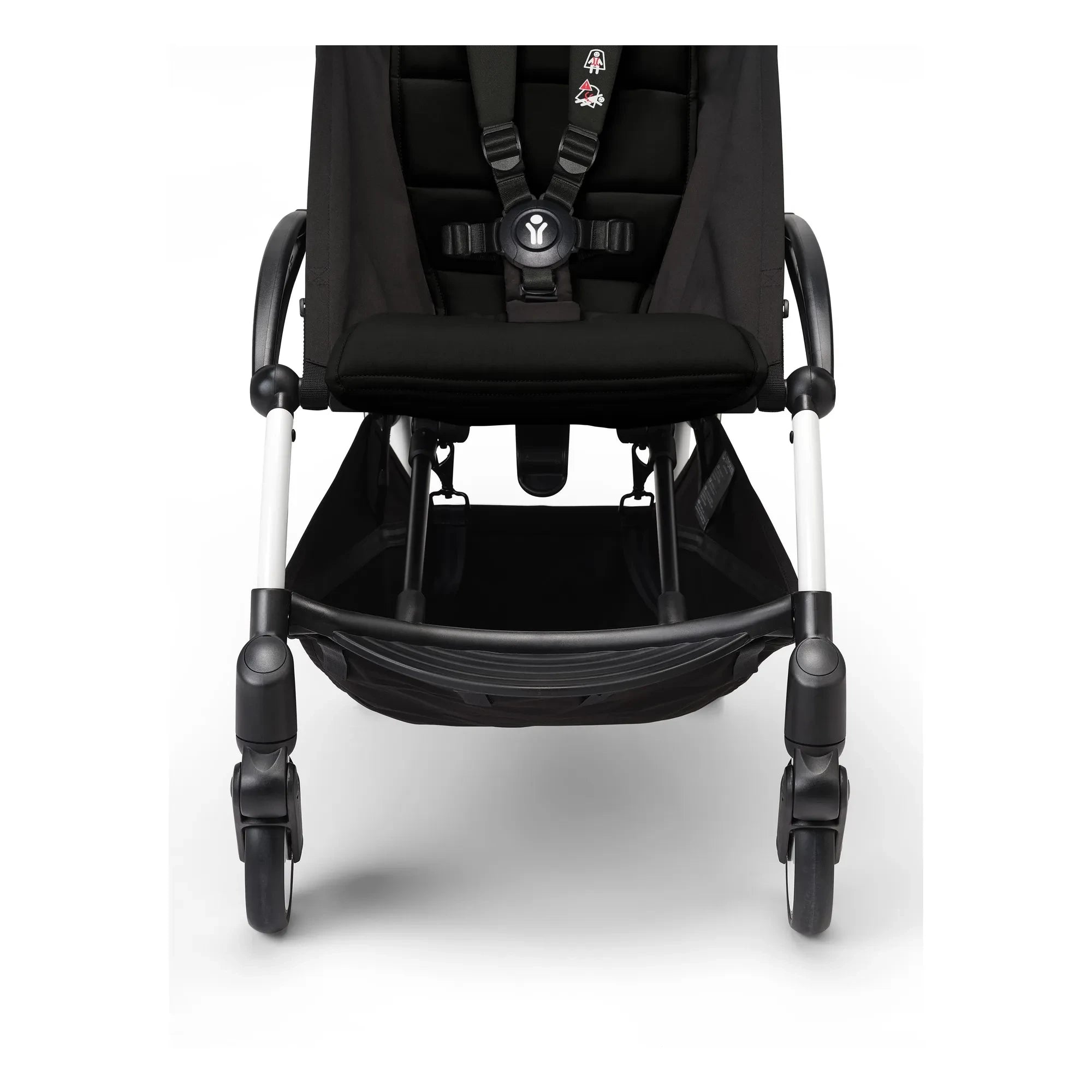 Stokke® - YOYO³ 6+ Stroller with Car Seat | White Frame | Black