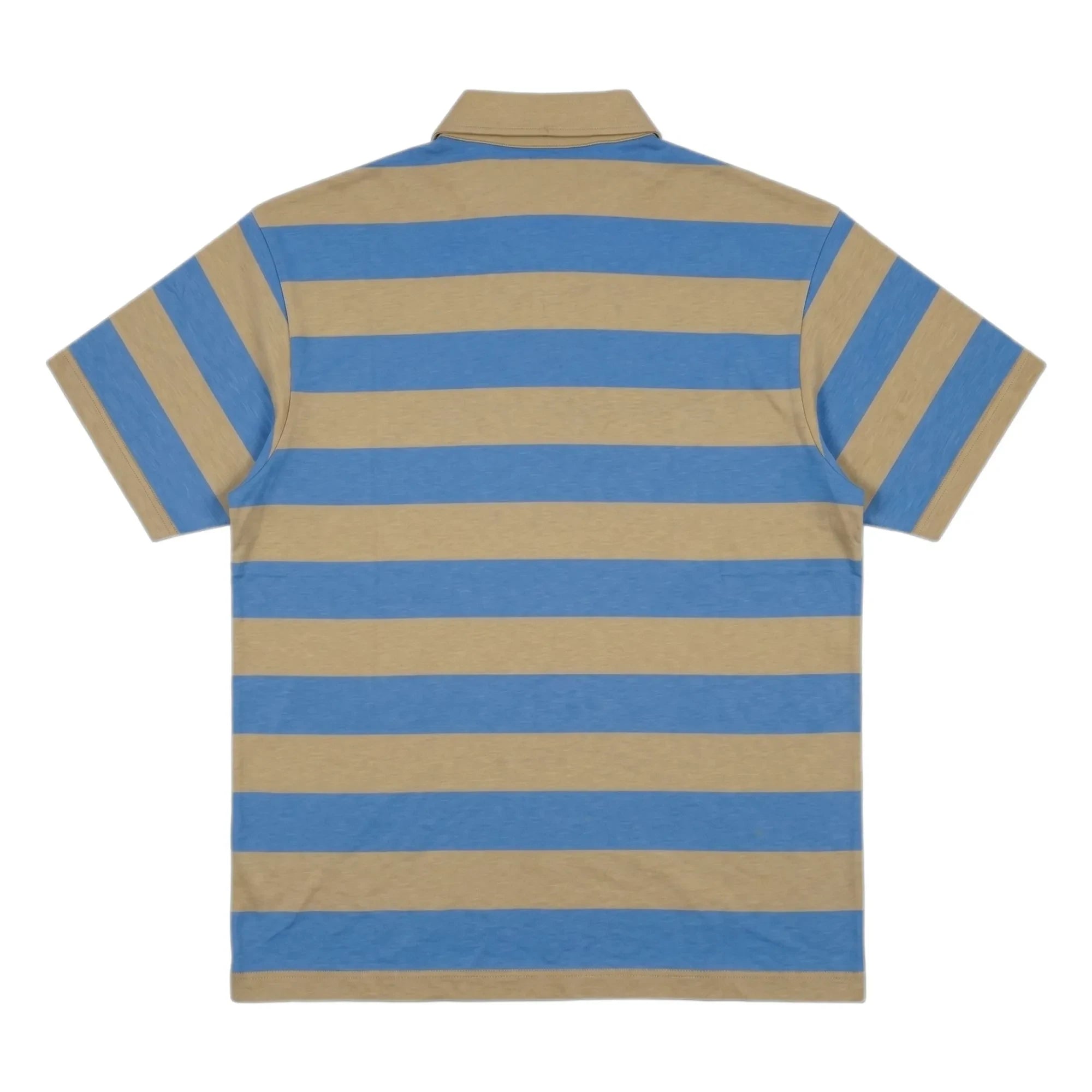 Smallable Man - Fjord Striped Pima Cotton Polo | Royal Blue