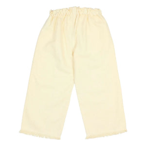 Búho - Lyocell Slim Fit Pants | Light Yellow