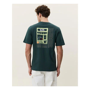 Les Deux - Café T-shirt | Dark green