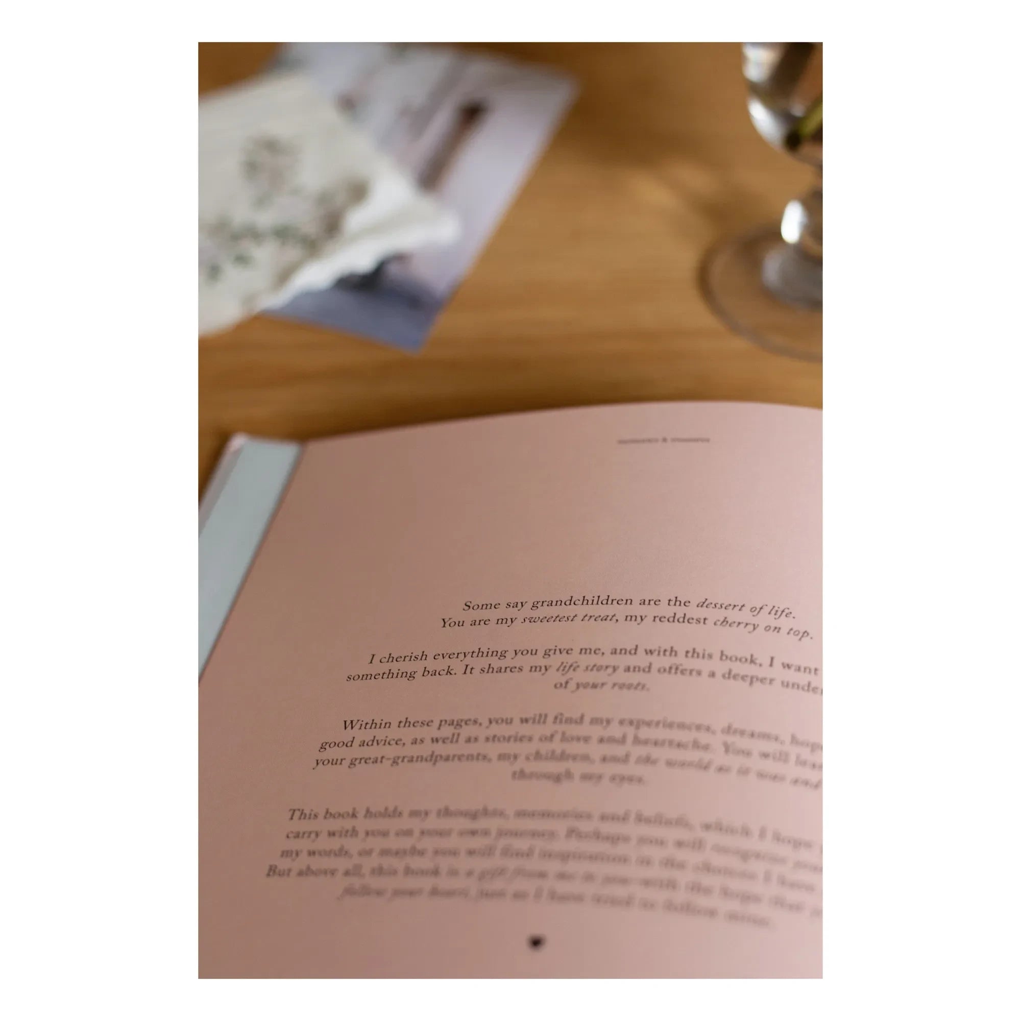 Specialday - My Grandfather and Grandmother's Memory Book - EN | Sand